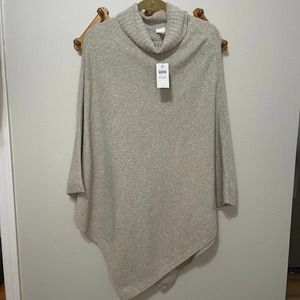 J. Jill Gray Poncho Sweater